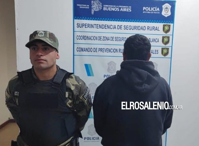 Aprehendieron a un sujeto por robar chivos en un campo de La Martina