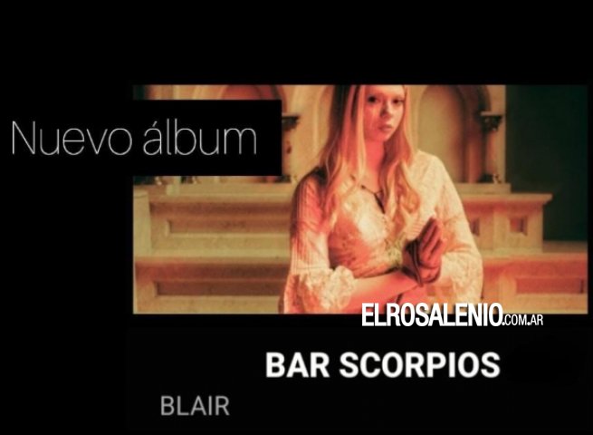 Blair, de Punta Alta al mundo: la artista local que brilla con luz propia