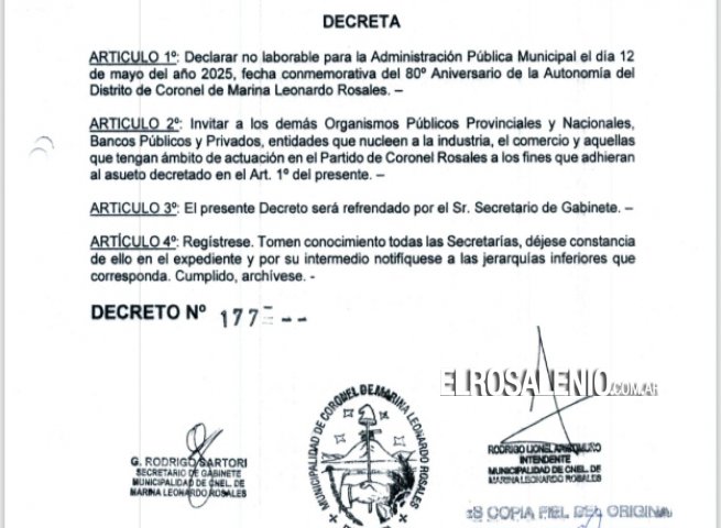 El 12 de mayo será día no laborable para la administración pública y podrían sumarse privados