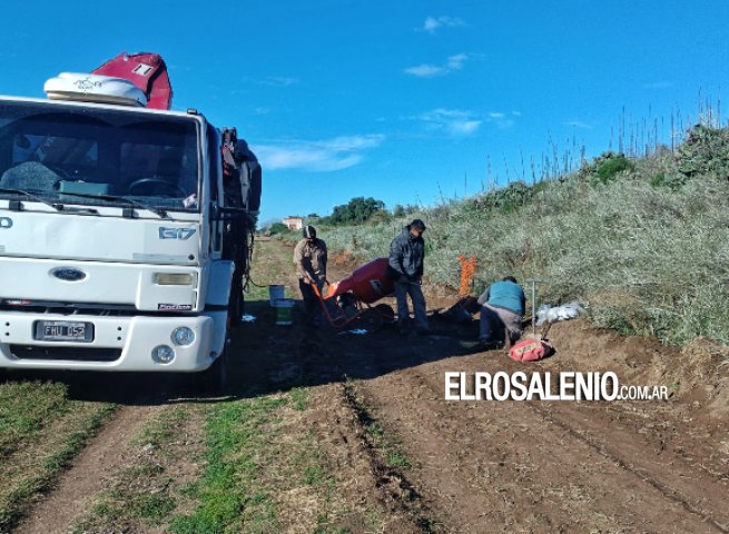 Comenzó la instalación de luminarias LED en el circuito de la Salud