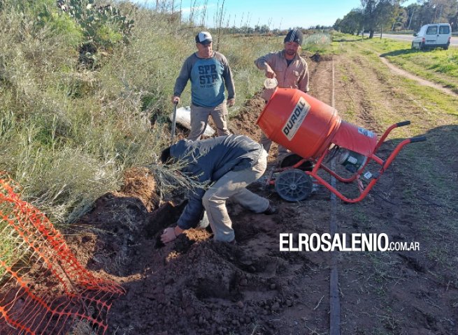 Comenzó la instalación de luminarias LED en el circuito de la Salud