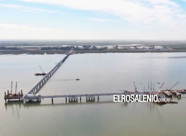 Otamérica inaugura el nuevo muelle y 6 tanques para aumentar exportaciones desde Puerto Rosales