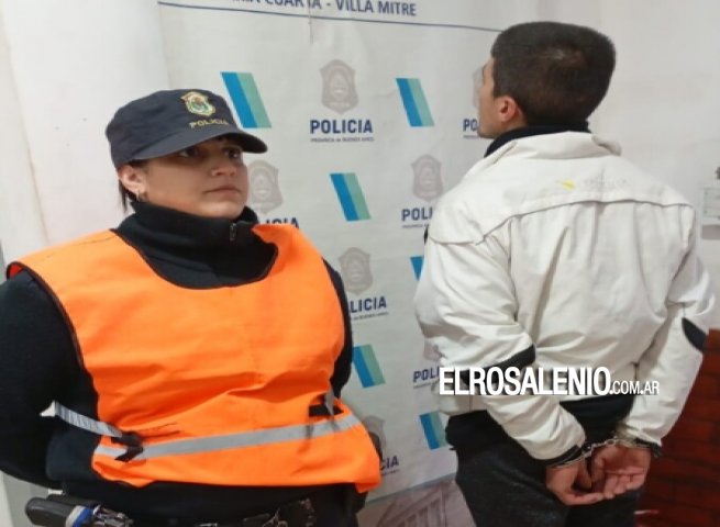 Encerró a su pareja durante toda la noche y la hirió: fue detenido