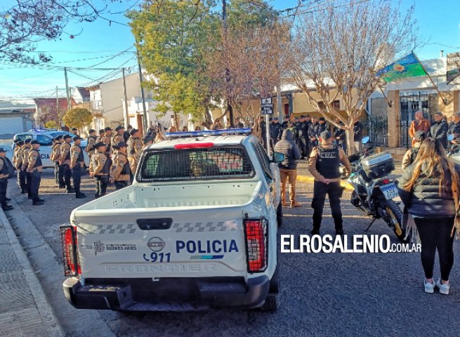 Quedó inaugurada la delegación puntaltense del FBA con 38 efectivos, 4 motos y 2 patrulleros