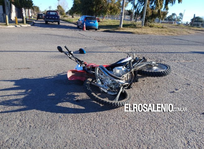  Un accidente de tránsito se registró en la tarde de hoy