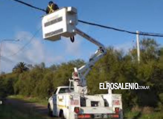 Corte programado de energía eléctrica este viernes en Punta Alta