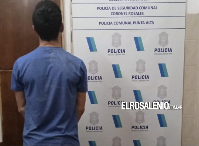 Aprehendido por violación de domicilio y encubrimiento