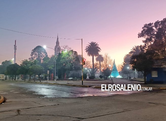 Otra vez la ciudad cubierta de humo por incendio en el basural de Ruta 249