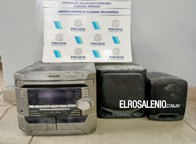 La Policía encontró un equipo de audio y busca a su propietario