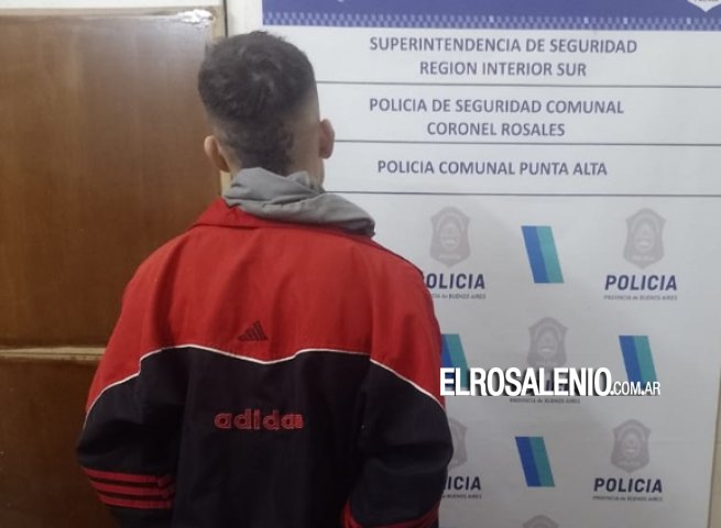 Aprehendieron anoche a un hombre con cocaína en cercanías al Parque San Martín