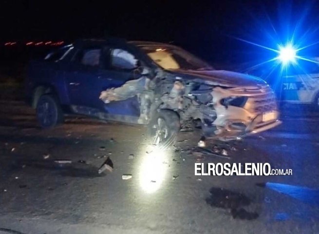 Otro fuerte choque en el cruce de Ruta 3 y Ruta 3 vieja, esta vez sin heridos