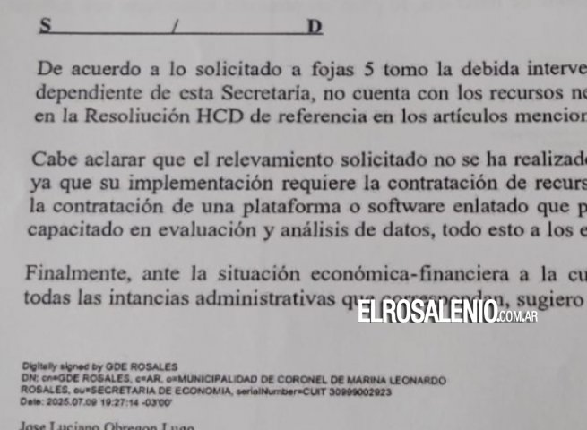 Somos:“ El intendente alega falta de presupuesto para informar sobre mano de obra local en el Puerto“