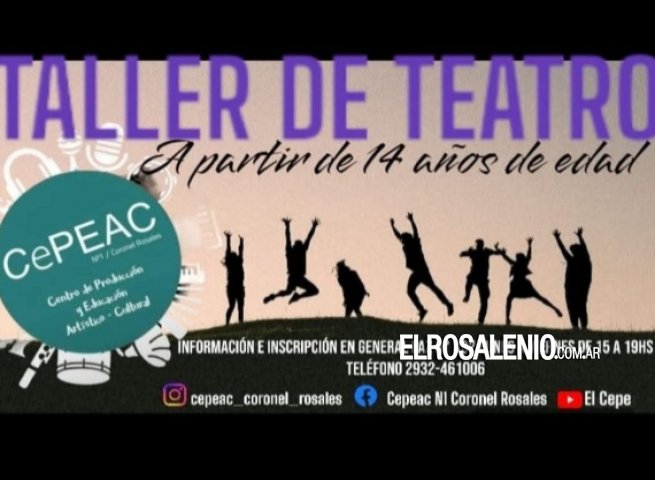 Inscripción para Taller de Teatro en CEPEAC