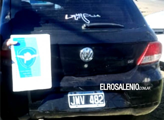 Secuestran en Punta Alta un auto robado en Lanús