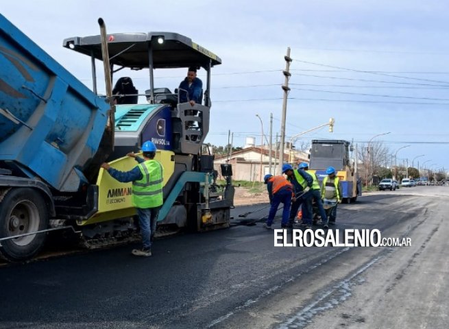 Nuevos corte de tránsito en avenida Paso por continuación de trabajos de repavimentación