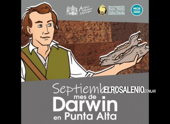 Comenzó el Mes de Darwin en Punta Alta y el Archivo Histórico saca publicaciones especiales