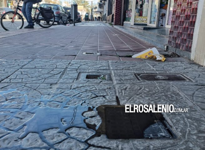 Comerciantes de calle Irigoyen: “en vez de buenos días, a los clientes les decimos disculpas“