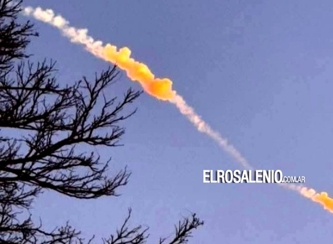 Un bólido sorprendió a vecinos de Punta Alta, Bahía Blanca y Viedma