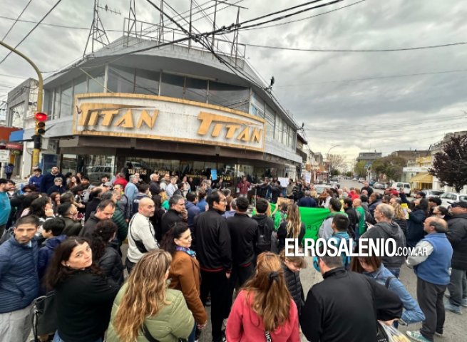 Punta Alta también protestó contra los vetos presidenciales