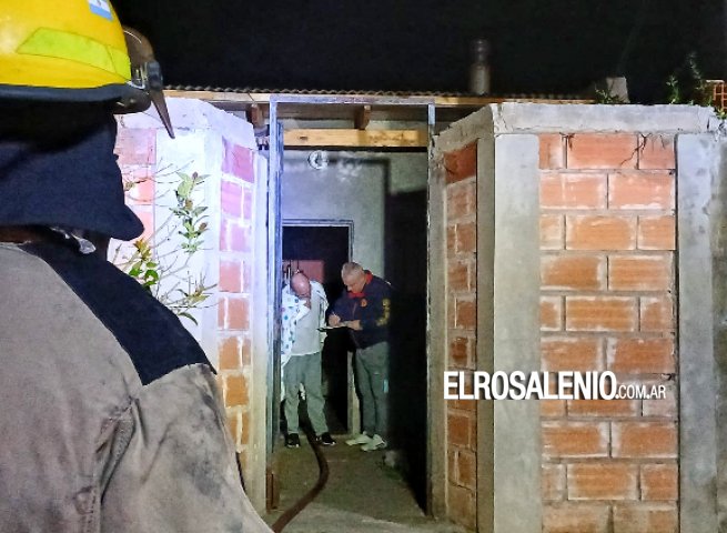 Incendio en un departamento de Nueva Bahía Blanca 