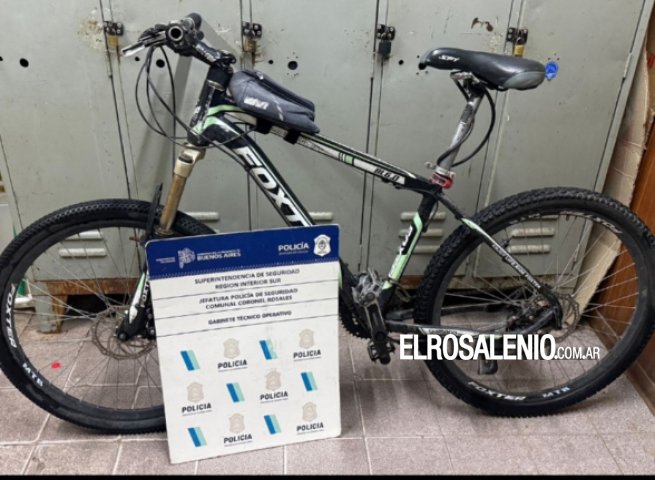 Aprehendido por intento de hurto de bicicleta en el Hospital Eva Perón