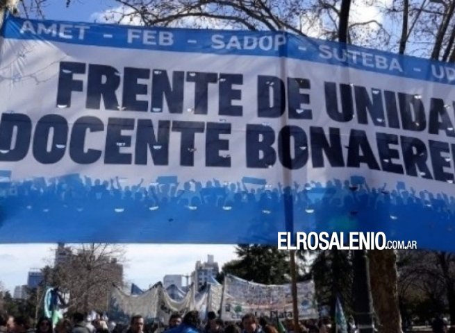 Jornada de protesta docente “en defensa de la educación pública”