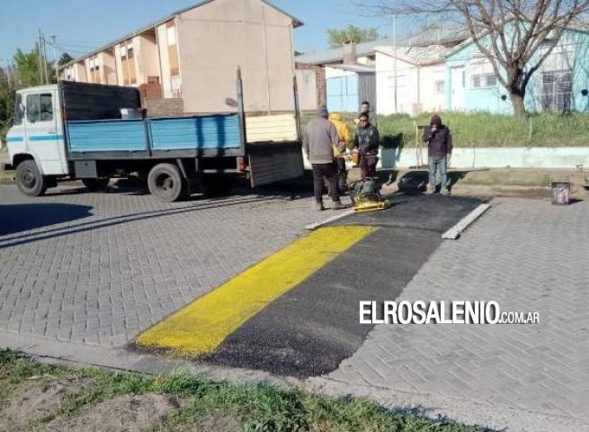 Habrá cortes de media calzada para permitir el pintado de lomos de burro