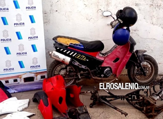 Un allanamiento se produjo en la jornada de ayer vinculado a una denuncia de robo por motochorros