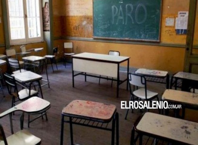  Varias escuelas sin clases este martes por paro nacional docente