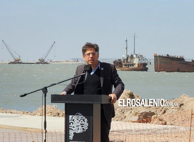 Llega Kicillof y realizará una recorrida por instituciones, obras y la ampliación de Otamérica