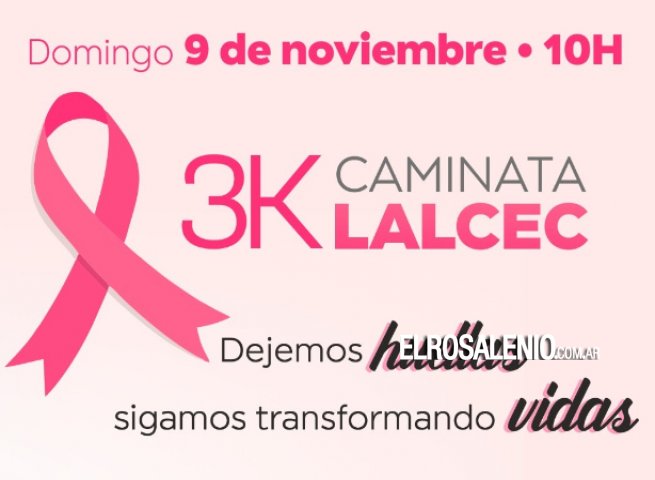  La tradicional Caminata de 3K de LALCEC será el domingo 9 de noviembre