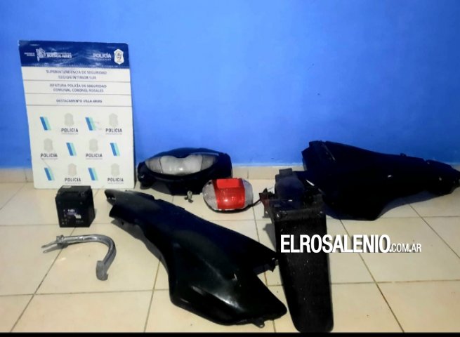 Allanamientos por encubrimiento: dos detenidos por circular en motos robadas