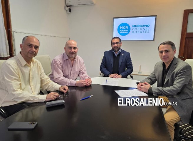 El intendente firmó convenio con la UNS para ampliar prácticas profesionales en el Hospital Municipal