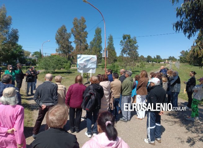 Inauguraron el “Monte de las Mariposas”, un espacio creado y cuidado por vecinos