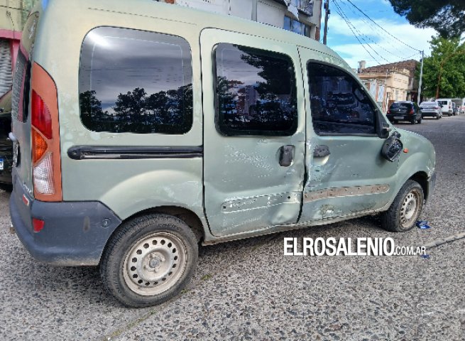 Un motociclista herido tras un choque en el centro de la ciudad