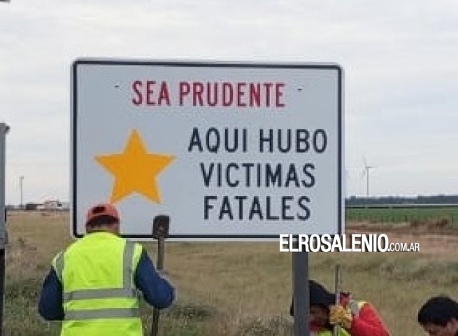 A un año de fatal accidente en cruce de Ruta 3 vieja, desapareció el cartel de Estrellas Amarillas