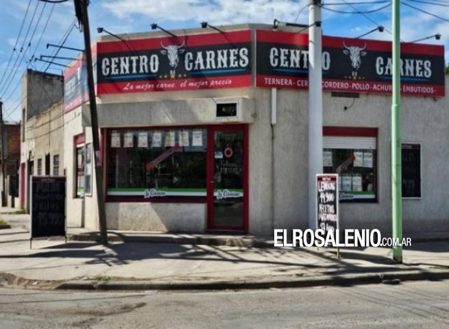  Boqueteros ingresaron a una carnicería y robaron cuatro millones de pesos en mercadería 