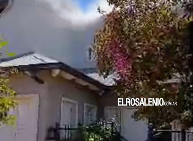 Quema de ramas en un fogón generó incendio en una vivienda
