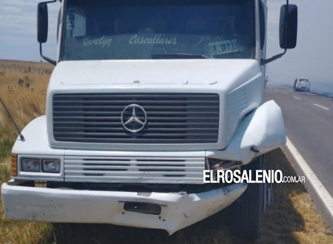 Accidente en Ruta 3: tres personas hospitalizadas tras un choque frontal