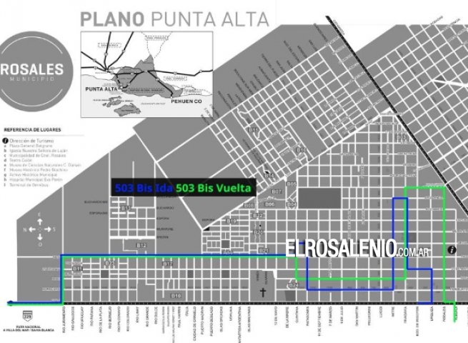 Así serán los nuevos recorridos de la Compañía Belgrano tras el cierre de Puntaltense S.A.