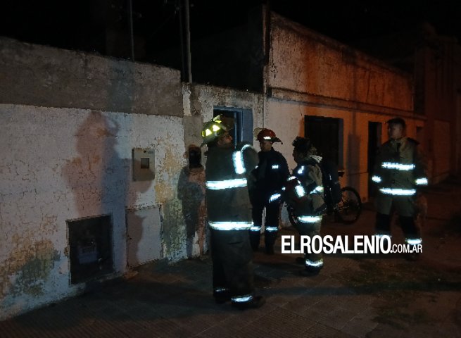 Desperfecto en un calefón generó salida de Bomberos