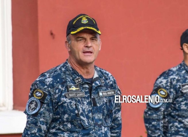 Martí Garro: “No veo inminente un apoyo con participación de medios de la Armada”
