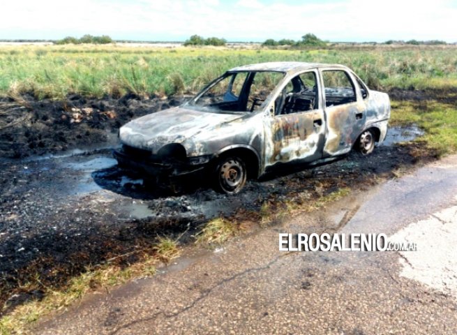 Pérdidas totales por incendio en un rodado 