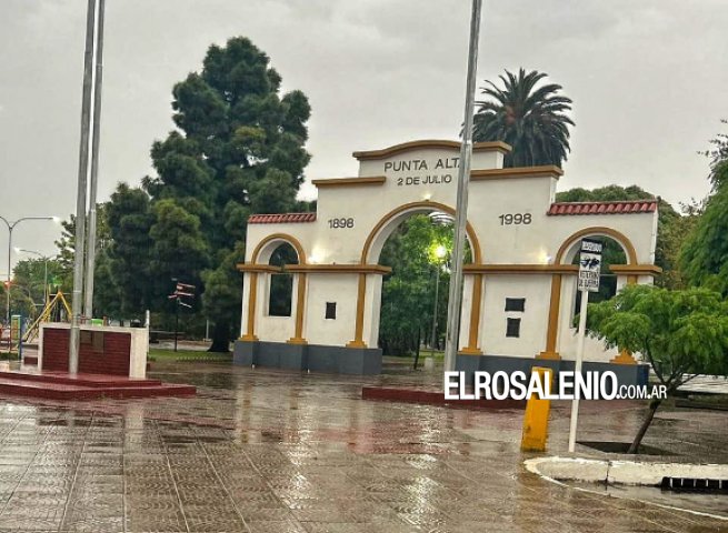 Siguen las lluvias en Punta Alta, con nuevo alerta amarillo