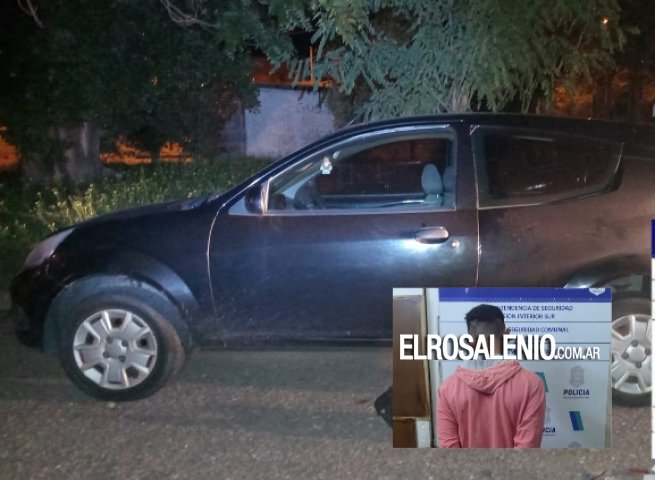 Lo encontraron infraganti cuando intentaba robar un auto estacionado