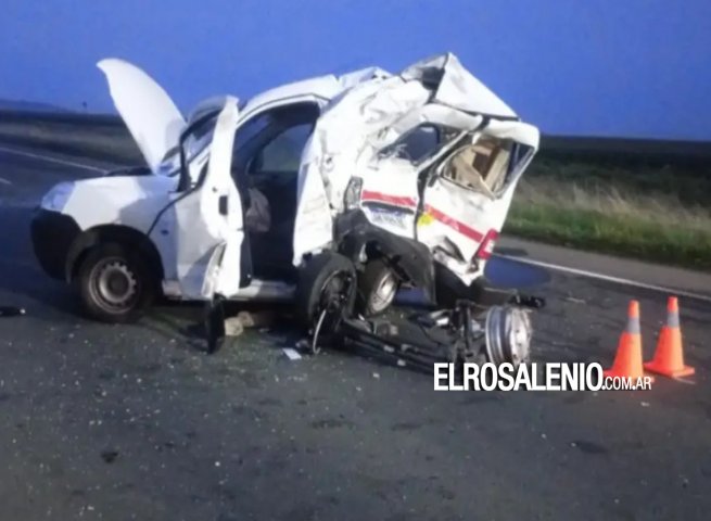  Choque múltiple en la Ruta 51 entre Frapal y Pringles 