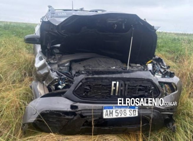  Choque múltiple en la Ruta 51 entre Frapal y Pringles 