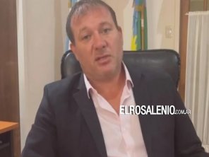 Puan: Grave amenaza contra el intendente y su familia 