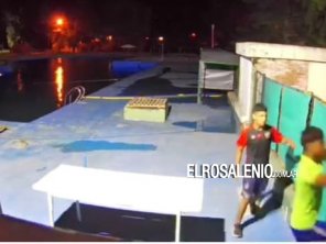 Reconocieron a dos sujetos que entraron a robar en el Complejo Quirós