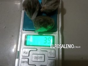 Tres detenidos con cocaína y marihuana en pleno centro bahiense